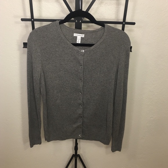 croft & barrow Sweaters - ☀️| Croft & Barrow | Gray Cardigan Sweater